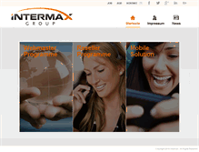 Tablet Screenshot of intermaxgroup.com